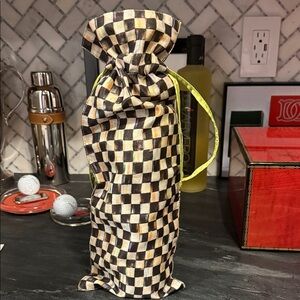 McKenzie Childs wine sleeve